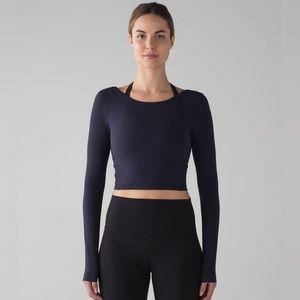Lululemon Arise Cropped Long Sleeve
